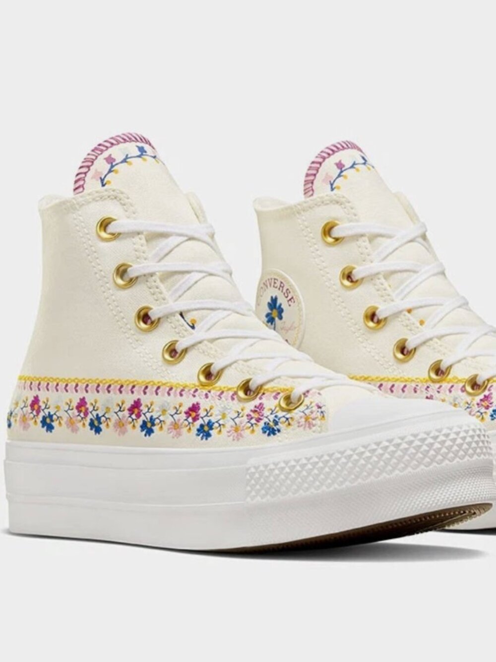 Converse Women's Chuck Taylor All Star Lift High 'Free Spirit Florals'